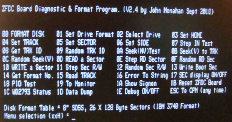 Main Menu